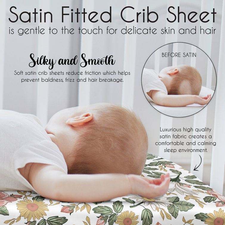 Satin bassinet hot sale sheet